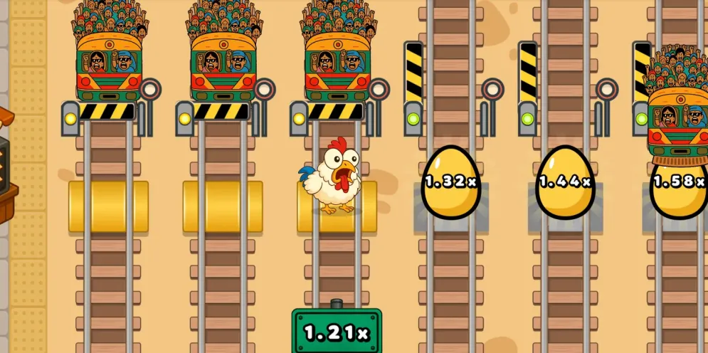Chicken Train gameplay